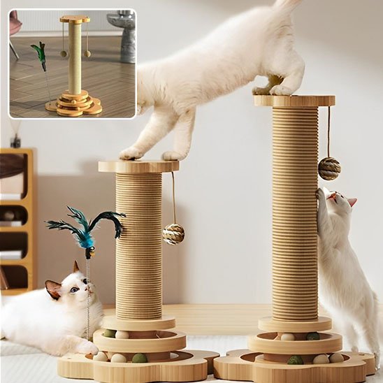 Arbre a chat en bois