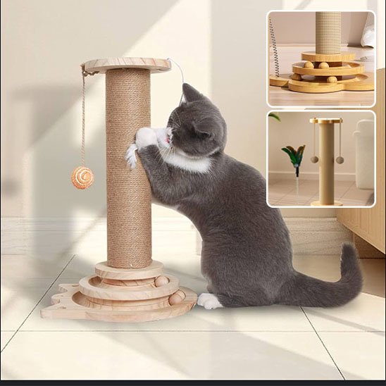 Arbre a chat en bois