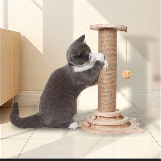 Arbre a chat en bois