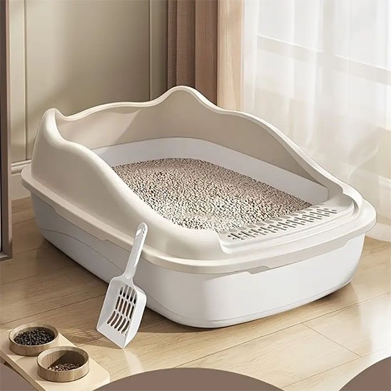 Bac à litière chat | Anti - odeurs - Miaouland