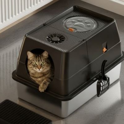 Bac à litière Chat | Anti - odeurs - Miaouland