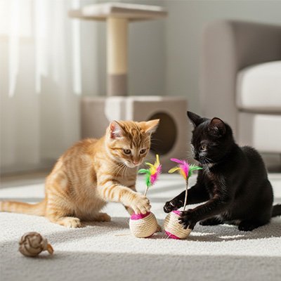 Balle chat | Interactive - Miaouland