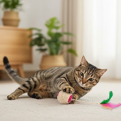 Balle chat | Interactive - Miaouland