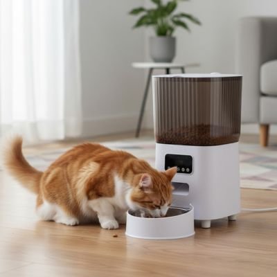 Distributeur de croquettes pour chat | Programmable - Miaouland