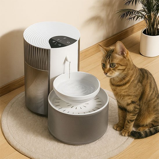 Fontaine a eau chat | Hydration Plus - Miaouland