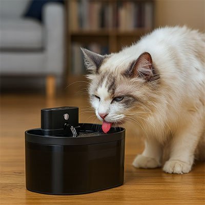 Fontaine a eau Chat | Silencieuse Premium - Miaouland