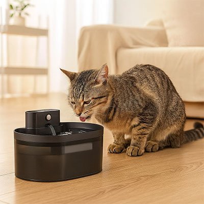 Fontaine a eau Chat | Silencieuse Premium - Miaouland