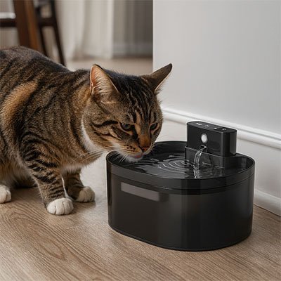 Fontaine a eau Chat | Silencieuse Premium - Miaouland