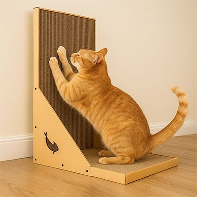 Griffoir en carton pour Chat | Écogriffe - Miaouland