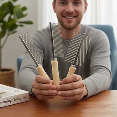 Peigne chat | Anti - nœuds - Miaouland