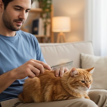 Peigne chat | Anti - nœuds - Miaouland